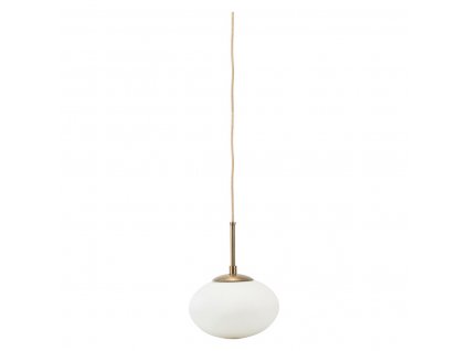 Závěsná lampa House Doctor Opal White , ø 22 cm| bílá