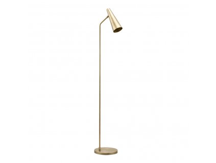 Stojací lampa House Doctor Precise Brass, 124 cm| zlatá