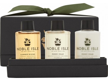 Cestovní sada koupelových a sprchových gelů Noble Isle Travel Trio | 3 x 75ml