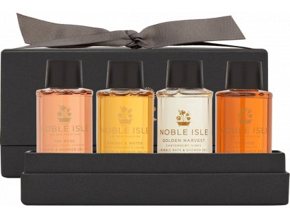 Dárková sada koupelových a sprchových gelů Noble Isle Fragrance Sampler Gift Set | 4 x 30ml