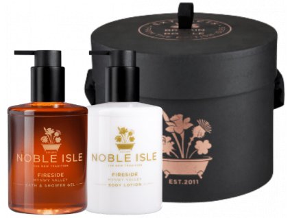Dárková sada sprchový gel a tělové mléko Noble Isle Fireside Duo Gift Set | 2 x 250ml