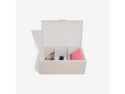 0stackers small taupe storage box pl 1