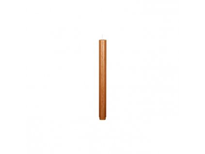 Svíčka kulatá dlouhá Broste 2,6 cm | terracotta