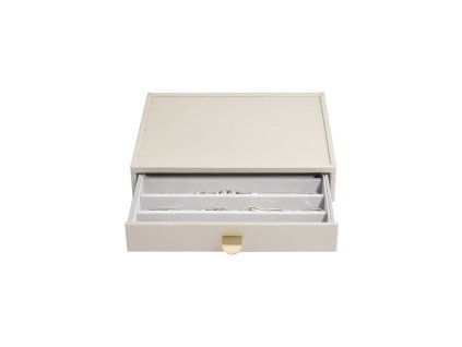 Šperkovnice na náhrdelníky Stackers Oatmeal Classic Necklace Drawer | krémová