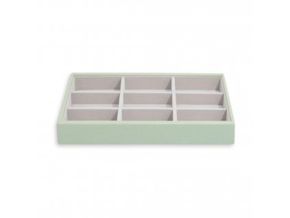 Box na šperky Stackers Sage Green Classic 9 | zelená