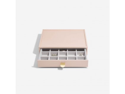 Box na malé šperky Stackers Blush Classic Trinket Drawer  | růžová