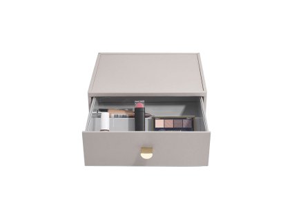 Organizér na laky na nehty Stackers Blush Taupe Nail Polish Drawer | šedobéžová
