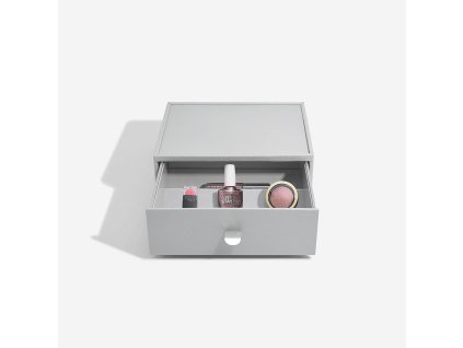 Organizér na laky na nehty Stackers Pebble Grey Classic Nail Polish Drawer | šedá