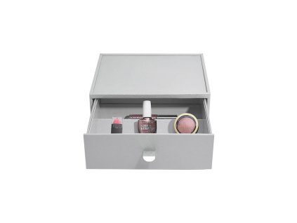 Organizér na laky na nehty Stackers Pebble Grey Classic Nail Polish Drawer | šedá