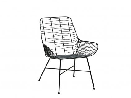 Židle Villa Collection Svale 67x63x77 cm Black | černá