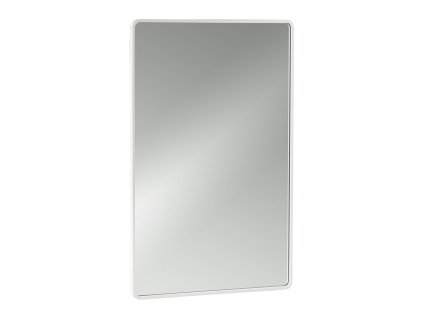 Koupelnové zrcadlo na zeď Zone Denmark Rim White 70x44 cm | bílá