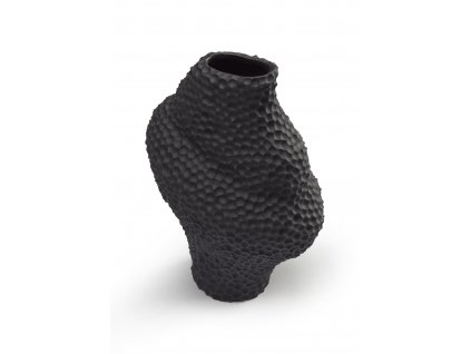 Keramická váza Cooee Design Isla Black, 32 cm | černá