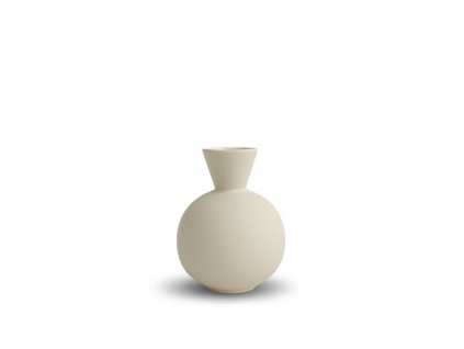 Keramická váza Cooee Design Trumplet Shell, malá  | šedá