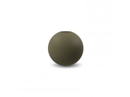 Kulatá váza Cooee Design Ball Olive | olivová