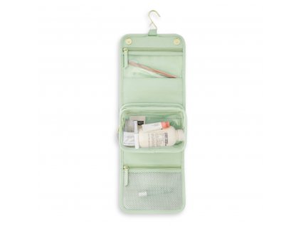 Kosmetická taška Stackers Hanging Washbag Sage Green | zelená