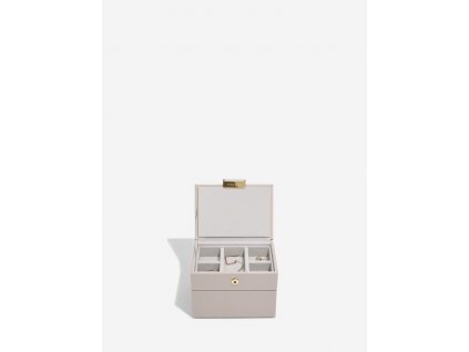 Mikro krabička na šperky Stackers Micro Jewellery Box Taupe | šedobéžová