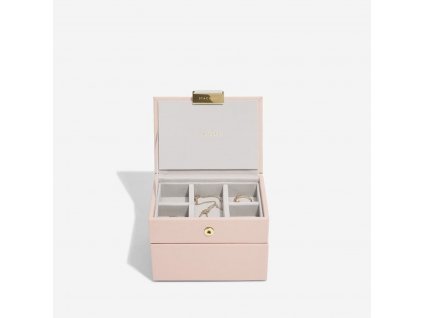 Mikro krabička na šperky Stackers Micro Jewellery Box Blush | růžová