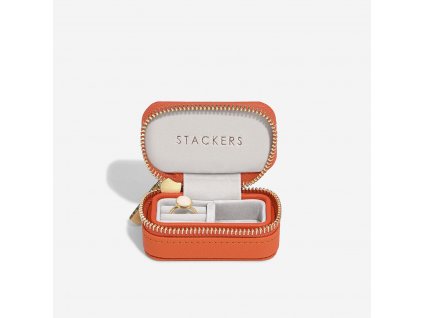 Cestovní šperkovnice Stackers Orange Petite Travel | oranžová