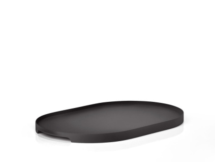 Kovový tác Zone Denmark Singles 23 cm Oval | černá