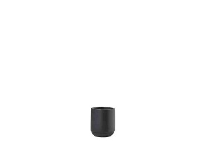 Kelímek na zubní kartáček Zone Denmark Time Black | černá