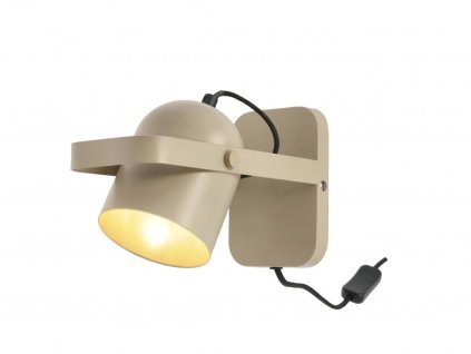 Lampa k upevnění na zeď Villa Collection Nesvik 15x10,7x23,5 cm Black 