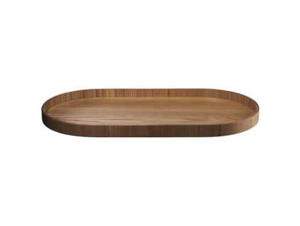 Dřevěný oválný tác Asa Selection SONOKO 44 x 22,5 cm | hnědá