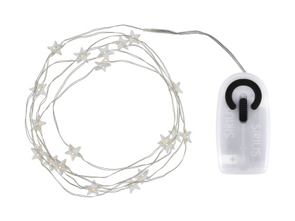 Světelný řetěz Sirius Trille 20 LED, hvězdy