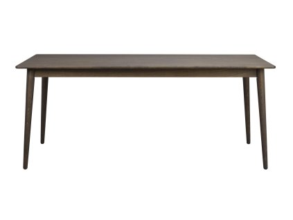 Jídelní stůl z masivního dubu Rowico Home TYLER Brown, 180x90 cm | hnědá