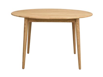Kulatý jídelní stůl Rowico Home TYLER Oak, 120x120 cm | dub, přírodní