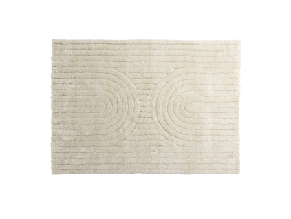 Designový kusový koberec Venture Home NIKLAS, 160x230 cm  | bílá