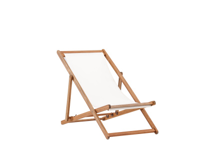 Lehátko dřevěné Venture Home PEACHY | přírodní a béžová