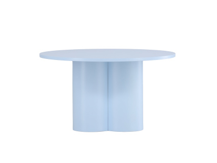 Konferenční stolek OLIVIA, ⌀80x45 cm | Modrý