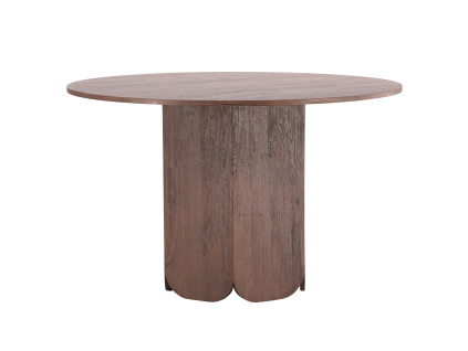 Kulatý jídelní stůl Tekla ø120x75 cm | Mokka