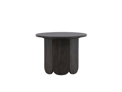 Konferenční stolek Tekla ø60x45 cm | Černý