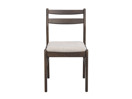 Jídelní židle Rowico Home KERWIN | hnědá světle béžová