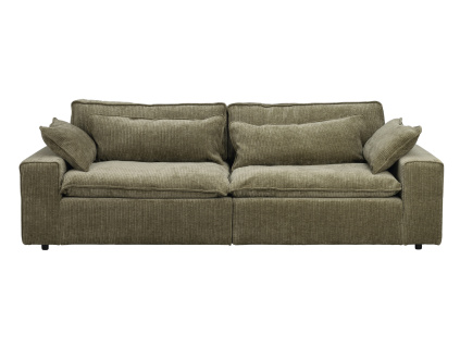 Třímístná pohovka Rowico Home RAWLINS 259x116x85 cm | zelená