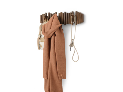 Nástěnný věšák Umbra Picket 8 | hnědá