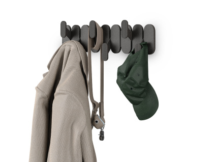 Nástěnný věšák Umbra Tempo 6 | černá