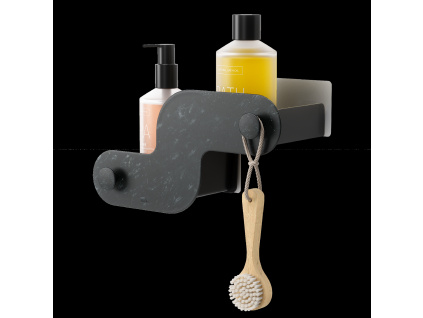 Sada 2 samolepicích poliček Umbra Nami | černá