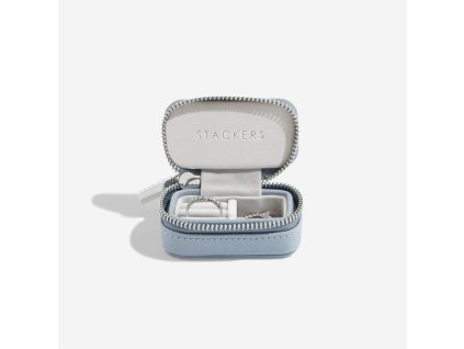 Cestovní šperkovnice Stackers Dusky Blue Petite Travel | modrošedá