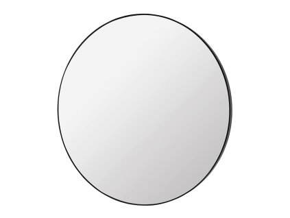 Kulaté zrcadlo Broste Complete 110 cm | černé