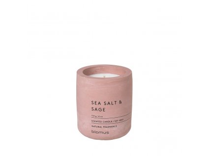 Vonná svíčka Blomus Fraga S Sea salt/Sage | růžová