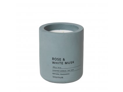 Vonná svíčka Blomus Fraga L Duft rose | šedá