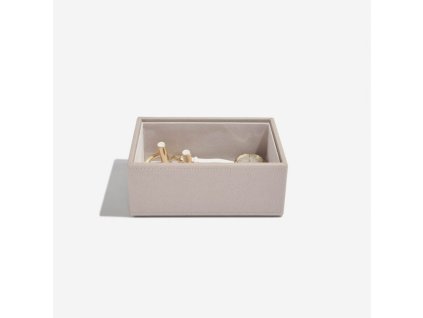 Box na sluneční brýle Stackers Taupe Classic Glasses/Accessory | šedobežová