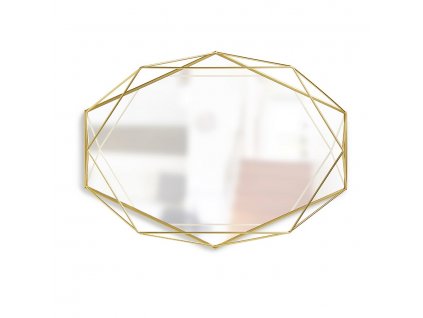 Nástěnné zrcadlo Umbra Prisma | zlaté