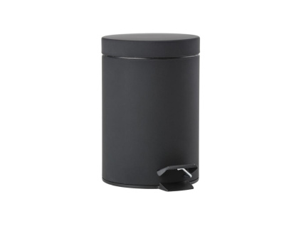 Koupelnový pedálový koš Zone Denmark Solo Black 3l | černá