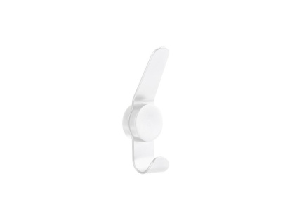 Háček Zone Denmark Puck Hook single White 23x5,8 cm | bílá