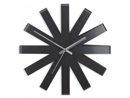 Nástěnné hodiny Umbra Ribbon 30 cm | černé
