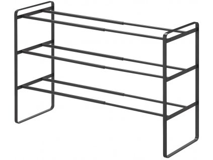 Nastavitelná police na boty Yamazaki Frame 7556 Shoe Rack 3 | černá