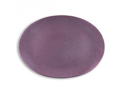 Oválná mísa na servírování Bitz Oval 45 x 34 cm Black/Lilac | fialová
